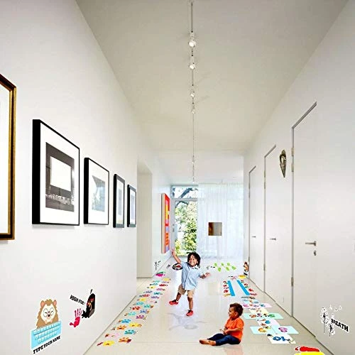 HK Studio Education Floor Decal For Classroom Decor - Funny Number Hopscotch For Boosting Gross Motor Skills - Sensory Path - Montessori Gym - Indoor School Game 4 HK Studio Education Floor Decal For Classroom Decor - Funny Number Hopscotch For Boosting Gross Motor Skills - Sensory Path - Montessori Gym - Indoor School Game - Image 2