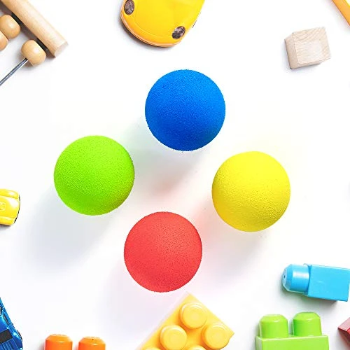 Pllieay Soft Foam Balls Lightweight Mini Indoor Toys Play Balls For Safe Fun Birthday Gift For Boys And Girls 5 Pllieay Soft Foam Balls Lightweight Mini Indoor Toys Play Balls For Safe Fun Birthday Gift For Boys And Girls - Image 3