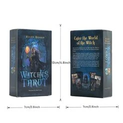 Fankexi Tarots Cards Deck With Guidebook, 78 Witches Tarot Cards Deck Fortune Telling Game, Fate Divination Tarot Card, Durable Tarot Cards,Standard Tarot Decks For Beginners & Expert Readers 8 Fankexi Tarots Cards Deck With Guidebook, 78 Witches Tarot Cards Deck Fortune Telling Game, Fate Divination Tarot Card, Durable Tarot Cards,Standard Tarot Decks For Beginners & Expert Readers -Folkmanis Toys Shop 41IspGGYkWL