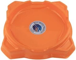Aimoly Bey Stadium Battle Arena For Beyblade Burst Battling Tops Game (Orange)
