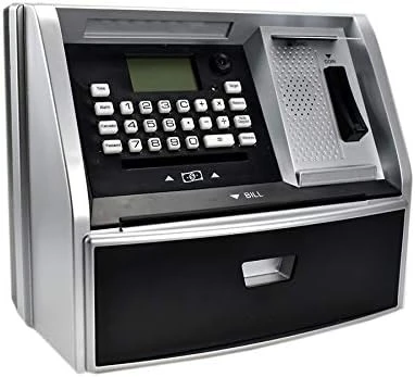 Talking ATM Savings Bank, Digital Piggy Bank, ATM Money Coins Machine For Kids Birthday Gift (Red/Blue) 10 Talking ATM Savings Bank, Digital Piggy Bank, ATM Money Coins Machine For Kids Birthday Gift (Red/Blue) - Image 8