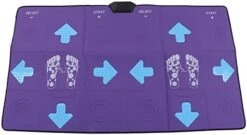 Dance Mat Games For TV, Double Exercise Fitness Dance Pad Game Musical Dancing Mat PU Double User HD Dance Light Up Mat With AV Cable For Living Room, (Gray) -Folkmanis Toys Shop 41JDn8BbxML. AC