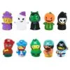JOYIN 20 PCS Halloween Character Finger Puppets Witch, Ghost, Grim Reaper, And Pumpkin Character Finger Toys For Kids, Halloween Party Favor Supplies Goodie Bag Fillers