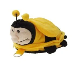 GENERIC Qtqgoitem Cartoon Bee Soft Toy DVD Carry Bag Storage Case (Model: 39b E64 641 Fa7 3df)