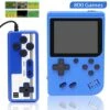 LARSEBEI Retro Handheld Game Console, 3.0-Inch Portable Video Game Console For Kids With 800 Classical FC Games，1020mAh Rechargeable Battery，Supports Two Players And Connects To TV (Blue) -Folkmanis Toys Shop 41KJezpaUiL