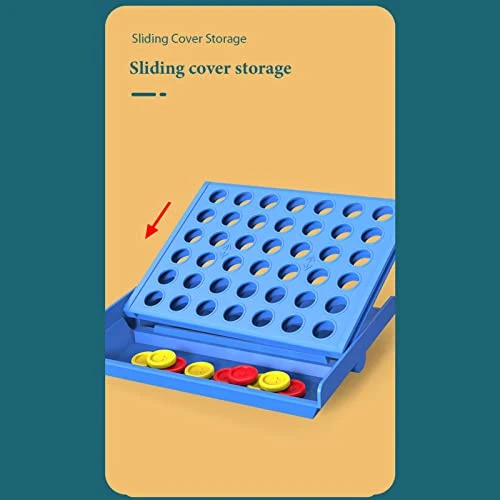 GENERIC 5 Four In A Row,Board Games Toys For Kids - Tables Game Set Travel Friendly Storage Case Toy For Family Picnic Camping Party Travel 7 GENERIC 5 Four In A Row,Board Games Toys For Kids - Tables Game Set Travel Friendly Storage Case Toy For Family Picnic Camping Party Travel - Image 5