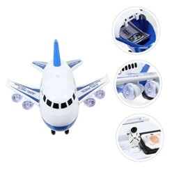 Totority 1pc Airplane Piggy Bank Plastic Piggy Bank Air Planes For Kids Toy For Kids Piggy Box Puzzle Toy Plastic Coin Box Money Box Toy Piggy Bank Playthings Saving Pot Toy Bracket Box -Folkmanis Toys Shop 41KhnWRwNmL