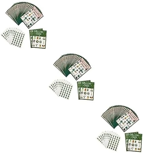 Toyvian 2 Sets Game Bingo Card Toy For Kids Party Supplies For Kids Santa Suit Christmas Party Kids Birthday Party Gifts Party Bingo Game Family Bingo Cards Square Size Bingo Cards Major 9 Toyvian 2 Sets Game Bingo Card Toy For Kids Party Supplies For Kids Santa Suit Christmas Party Kids Birthday Party Gifts Party Bingo Game Family Bingo Cards Square Size Bingo Cards Major - Image 7