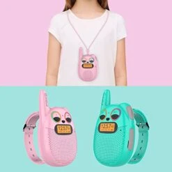Qniglo Walkie Talkies For Kids Rechargeable, Kids Toys For 3-14 Year Old Girls Gifts,Kids Walky Talky With FM For Outdoor Camping Games,Christmas Birthday Gift For 5 6 7 8 9 10 Year Old Teens Toddlers 10 Qniglo Walkie Talkies For Kids Rechargeable, Kids Toys For 3-14 Year Old Girls Gifts,Kids Walky Talky With FM For Outdoor Camping Games,Christmas Birthday Gift For 5 6 7 8 9 10 Year Old Teens Toddlers -Folkmanis Toys Shop 41KqosPOz3L 1