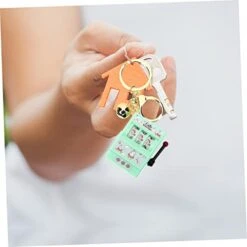 Ibasenice Las Vegas 10 Pcs Rocker Keychain Lucky Keychain Casino Toy Slots Keyring Mini Arcade Game Aldult Toys Keychain For Kids Toy's For Kids Keychain Plaything Hand Held Game Keychain -Folkmanis Toys Shop 41KyM6W5VpL