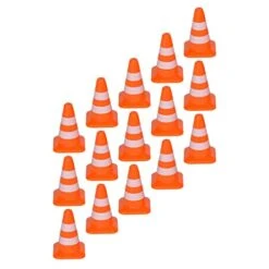 Ibasenice Kids Toys 84pcs Reflective The Girls Kid Educational Roadblock Red Teaching Street Simulation Boys Favors Child Supplies Ornaments Accessories Cones- For Traffic Training Miniature Toys -Folkmanis Toys Shop 41L4qXFfTRL