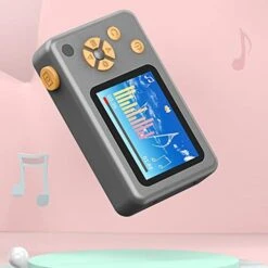 Kids Camera, Classic Design, 1080P HD, Music Playback, Video Recording, Built-in Games, Flash Light Effect, Children Digital Selfie Camera, Electronic Toy Gift For Birthday Holiday (Black) -Folkmanis Toys Shop 41L6qfHjniL