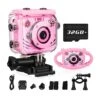 Waterproof Camera For, Upgraded 1080P HD Video Recorder Toddler Digital Camera With 32GB TF Card For Boys& Girls Toys Birthday Gifts