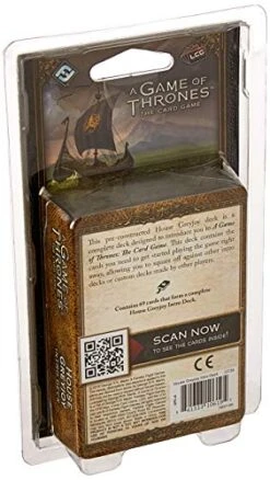 Fantasy Flight Games A Game Of Thrones LCG Second Edition: House Greyjoy Deck -Folkmanis Toys Shop 41LRptjwRkL