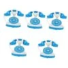 Alasum 5 Pcs Simulated Phone Retro Phone Boys' Accessories Miniatures Kids Toy Telephone Kids Pretend Phone Simulated Telephone Model Children Plaything Fake Telephone Toy Plaything Toy