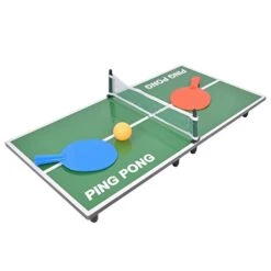 VINGVO Mini Table Tennis Game, 1605g Folding Table Tennis Game, For Parent-Child Entertainment Toy -Folkmanis Toys Shop 41LsfmV8hUL