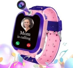 LODAPUG Smart Watch For Kids - Kids Smart Watch With Camera Music Player 16 Games Phone Call SOS, Kids Watch Toddler Toys Educational Toys Birthday Gifts For Girls Boys Age 4 5 6 7 8 9 10, Black -Folkmanis Toys Shop 41M8yANAKnL. AC