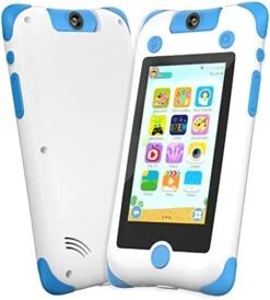 UNERVER Kids Phone - Phone For Kid Real Cell Phone For Boys&Girls Toddler Christmas Birthday Gift Age 3-8, Toy Phone For Kids MP3 Music Player With Flip Cameras Children Learning Play Phone 12 UNERVER Kids Phone - Phone For Kid Real Cell Phone For Boys&Girls Toddler Christmas Birthday Gift Age 3-8, Toy Phone For Kids MP3 Music Player With Flip Cameras Children Learning Play Phone -Folkmanis Toys Shop 41MGKsmNwxL. AC