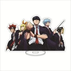 GENERIC For Mashle: Magic And Muscles Mash Burnedead Acrylic Stand Figure Desk Stand Ornaments Standing Game For Home Decor B -Folkmanis Toys Shop 41MWOFgq2WL. AC