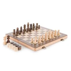 XXSLY Chess Game Children's Wooden Chess Adult Portable Chess Game Travel Chess Set Puzzle Interactive Toy Friends Holiday Best Gifts International Chess Gift 14 XXSLY Chess Game Children's Wooden Chess Adult Portable Chess Game Travel Chess Set Puzzle Interactive Toy Friends Holiday Best Gifts International Chess Gift -Folkmanis Toys Shop 41MfTFjiqeL