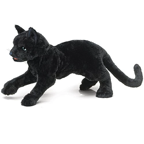 Folkmanis Black Cat Hand Puppet, 1 EA 3 Folkmanis Black Cat Hand Puppet, 1 EA