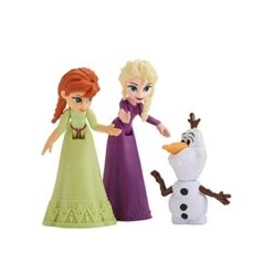 Disney Frozen 2 Pop Adventures Series 1 Surprise Blind Box With Crystal-Shaped Case And Favourite Frozen Characters, Toy For Kids 3 Years Old And Up