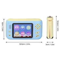 Kids Camera, Digital Camera For Toddlers, Children Selfie Video Camcorder,Dual Camera USB Charging Cartoon Kids Selfie Camera Inbuilt Puzzle Games For Outdoor -Folkmanis Toys Shop 41MsWOoBczL