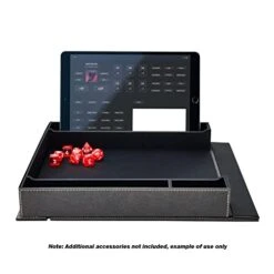 Arcane Tinmen Dragon Shield RPG – Player Companion: Iron Grey - Durable And Sturdy – Dice Tray & Player Storage Box – Tabletop RPG TTRPG – Dungeons And Dragons DND D&D (AT-50011) -Folkmanis Toys Shop 41MtHqU3UYL