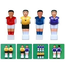 Toyvian Desktop Accessories Toy Set 8Pcs Foosball Men Replacement Soccer Table Football Parts Mini Guy Game Toys For Table Games Tabletop Accessories Decked Accessories -Folkmanis Toys Shop 41N0Rglnn7L