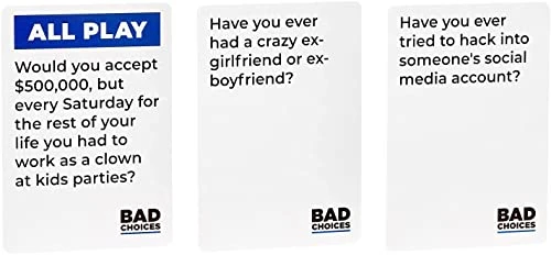 BAD CHOICES - The Have You Ever? Game + After Dark Edition Set 5 BAD CHOICES - The Have You Ever? Game + After Dark Edition Set - Image 3