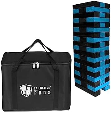 Tailgating Pros Premium Giant Toppling Timbers With Carrying Case – Choose Your Team Colors! Jumbo Outdoor Yard Game, Tower Grows To Over 5 Feet! – Optional Tipsy Stickers Available! 14 Tailgating Pros Premium Giant Toppling Timbers With Carrying Case – Choose Your Team Colors! Jumbo Outdoor Yard Game, Tower Grows To Over 5 Feet! – Optional Tipsy Stickers Available! - Image 12