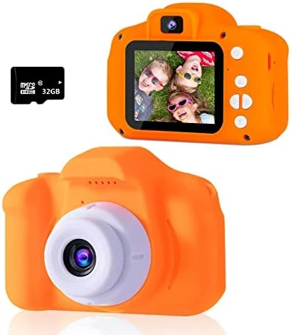 Portable HD Digital Kids Camera, Best Kids Camera Toddler Toys Gifts For 3 4 5 6 7 8 9 Year Old Boys And Girls, Kids Selfie Camera With 32GB SD Card, HD Digital Video Cameras For Toddler 7 Portable HD Digital Kids Camera, Best Kids Camera Toddler Toys Gifts For 3 4 5 6 7 8 9 Year Old Boys And Girls, Kids Selfie Camera With 32GB SD Card, HD Digital Video Cameras For Toddler - Image 5