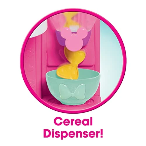 Disney Junior Minnie Mouse Happy Helpers Brunch Cafe, Play Kitchen Set For Kids, Officially Licensed Kids Toys For Ages 3 Up, Gifts And Presents, Amazon Exclusive 5 Disney Junior Minnie Mouse Happy Helpers Brunch Cafe, Play Kitchen Set For Kids, Officially Licensed Kids Toys For Ages 3 Up, Gifts And Presents, Amazon Exclusive - Image 3