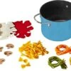 HABA Cooking Set Pasta Time - Realistic Metal Pot With Assortment Of Pretend Felt Pasta And Toppings -Folkmanis Toys Shop 41NhbnF7fGS