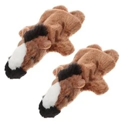 Storytelling Puppet 2pcs Hand Puppet Early Education Toy Toddler Toys Toddlers Toys Fairy Tale Toy Decorate Adorable Horse Hand Puppet Plush Puppets For Kid Parent-Child