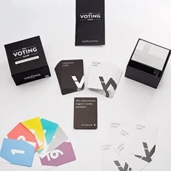 The Voting Game Card Game: The Game About Your Friends -Folkmanis Toys Shop 41Np1w9BwhL