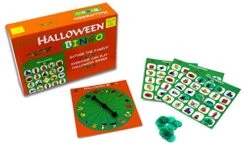 Halloween Bingo - The Perfect Halloween Party Game - The Original Halloween Bingo Game With Halloween-themed Pieces For A Fun-filled Halloween House Party!