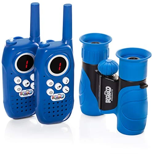 Walkie Talkies And Binoculars For Kids By Playco - 2 Mile Range, Crystal Clear Sound, 8X21 Optical Lens - Keep It Simple With Our Easy To Learn 3 Channel Design - Great For Boys And Girls Of All Ages 3 Walkie Talkies And Binoculars For Kids By Playco - 2 Mile Range, Crystal Clear Sound, 8X21 Optical Lens - Keep It Simple With Our Easy To Learn 3 Channel Design - Great For Boys And Girls Of All Ages