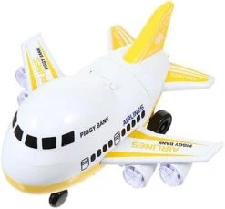 Airplane Piggy Bank 1pc Airplane Piggy Bank Musical Toy Money Storage Jar Kid Piggy Bank Childrens Toys Kids Educational Toys Music Saving Pot Cartoon Piggy Bank Toy Plane Toy -Folkmanis Toys Shop 41OGxdBk4bL. AC