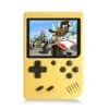 Handheld Games Console For Kids Adults - Retro Video Games Consoles 3 Inch Screen 168 Classic Games 8 Bit Game Player With AV Cable Can Play On TV (Yellow)