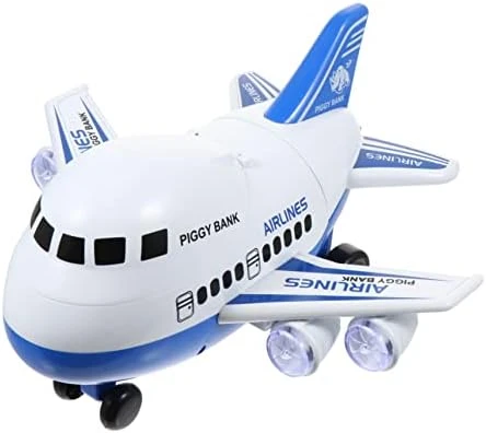 Alasum 1pc Airplane Piggy Bank Toys For Kids Educational Toys Kid Piggy Bank Musical Toy Toy Piggy Bank Toy Plastics, Electronic Components Yellow Saving Pot For Kids Coin Box Toy 11 Alasum 1pc Airplane Piggy Bank Toys For Kids Educational Toys Kid Piggy Bank Musical Toy Toy Piggy Bank Toy Plastics, Electronic Components Yellow Saving Pot For Kids Coin Box Toy - Image 9