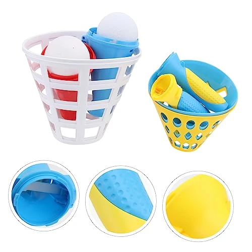 Ibasenice 2 Sets Catcher Cups For Kids Outdoor Play Toys For Kids Plastic Outdoor Playsets Plastic Launch Catch Ball Game Plastic Launch Catch Ball Toy Home Launch Catch Ball Game Child 6 Ibasenice 2 Sets Catcher Cups For Kids Outdoor Play Toys For Kids Plastic Outdoor Playsets Plastic Launch Catch Ball Game Plastic Launch Catch Ball Toy Home Launch Catch Ball Game Child - Image 4