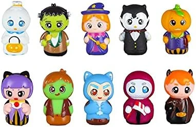 Ai-Fun 10PCS Holidays Themed Christmas Halloween Finger Puppets Colorful Finger Hands Party Toys Characters Finger Puppets For Kids Adults (Pirate Finger Puppets) 6 Ai-Fun 10PCS Holidays Themed Christmas Halloween Finger Puppets Colorful Finger Hands Party Toys Characters Finger Puppets For Kids Adults (Pirate Finger Puppets) - Image 4