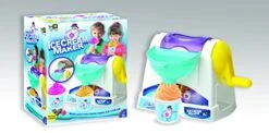AMAV Toys Ice Cream Maker Machine Toy - Make Your Own Home Made Ice - Cream Multi Color,Blue,white,8.9 X 5.3 X 11 Inches 11 AMAV Toys Ice Cream Maker Machine Toy - Make Your Own Home Made Ice - Cream Multi Color,Blue,white,8.9 X 5.3 X 11 Inches -Folkmanis Toys Shop 41OpkOp7nJL