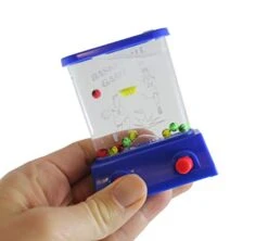 Curious Minds Busy Bags 3 Small Water Games - Push Button To Push Water And Play - Hand Held Travel Arcade Game - Party Favors -Folkmanis Toys Shop 41OqgoVNJCL