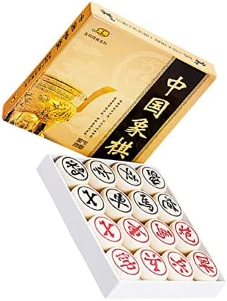 CANIGHT Xiangqi Chinese Chess Wooden Board Game Travel Chess Game Wooden Toys Travel Toy Portable Chess Early Learning Game Educational Toy High-end Chinese Chess Checkerboard Beige Fold 12 CANIGHT Xiangqi Chinese Chess Wooden Board Game Travel Chess Game Wooden Toys Travel Toy Portable Chess Early Learning Game Educational Toy High-end Chinese Chess Checkerboard Beige Fold - Image 10