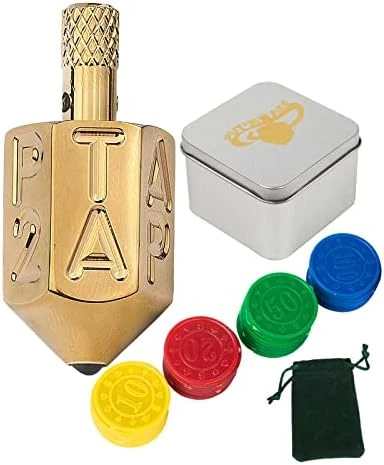 Put And Take Spinner Dice Game, Game Of Chance, Gambling Top Dice Type Game, Solid Brass ANTE-UP (Dice Brass) 7 Put And Take Spinner Dice Game, Game Of Chance, Gambling Top Dice Type Game, Solid Brass ANTE-UP (Dice Brass) - Image 5