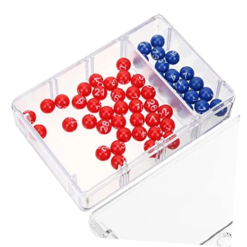 Cabilock Mini Gumball Machine 4 Sets Number Picker Mini Toys Lottery Games Toys Lottery Case Manual Lottery Machine Small Cage Plastic Number Picking Machine Small Containers 6 Cabilock Mini Gumball Machine 4 Sets Number Picker Mini Toys Lottery Games Toys Lottery Case Manual Lottery Machine Small Cage Plastic Number Picking Machine Small Containers - Image 4