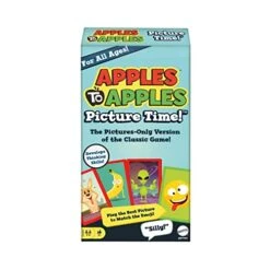 Mattel MTTGXR18 Apples To Apples Picture Time Board Game