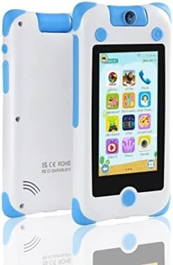 Kids Phone Support Calls And Messenger Learning Kids Cell Phone With Games Toy Phone For Kids Parental Control Toddler Phone With Camera WiFi Aged 3-8 Support 30+ Languages-Blue 13 Kids Phone Support Calls And Messenger Learning Kids Cell Phone With Games Toy Phone For Kids Parental Control Toddler Phone With Camera WiFi Aged 3-8 Support 30+ Languages-Blue -Folkmanis Toys Shop 41PJggvWgqL. AC
